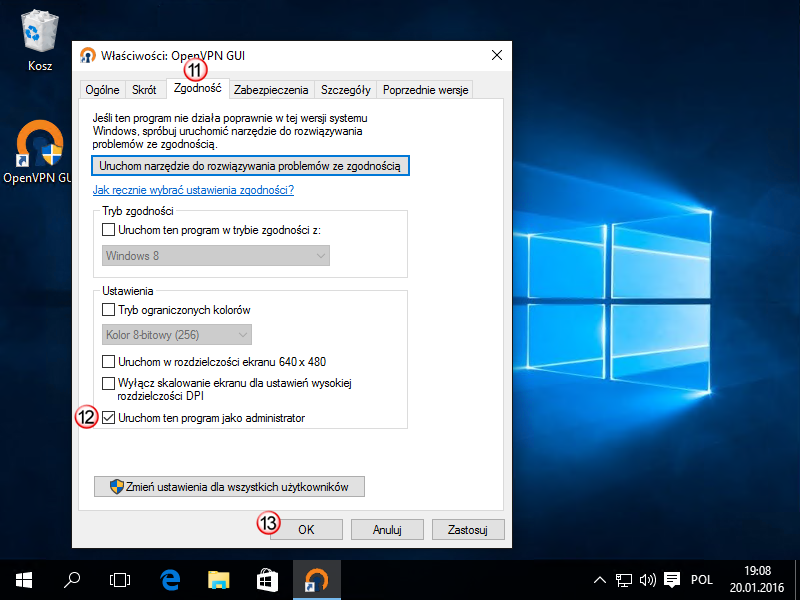 Windows 10 OpenVPN