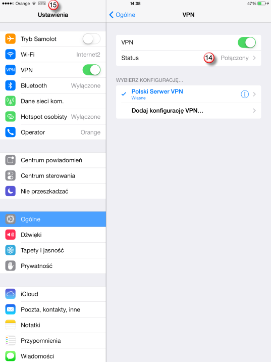 iPad L2TP VPN