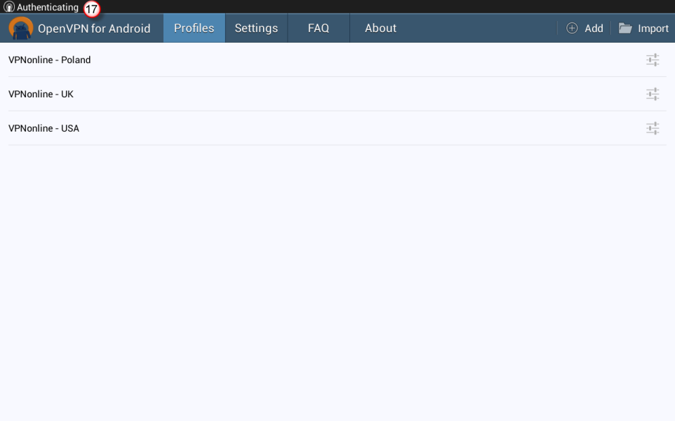 Android OpenVPN VPN
