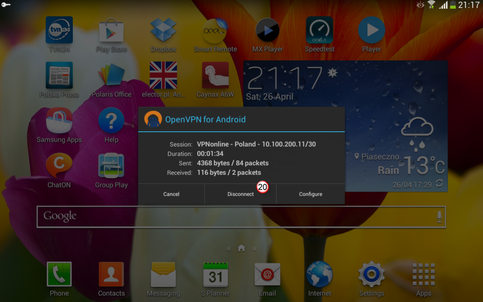 Android OpenVPN VPN