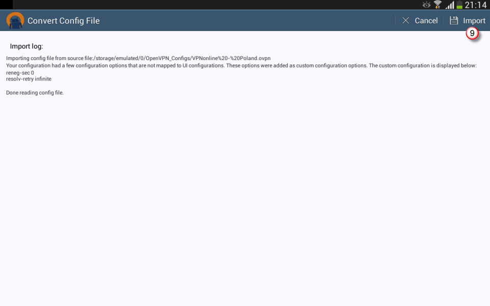 Android OpenVPN VPN