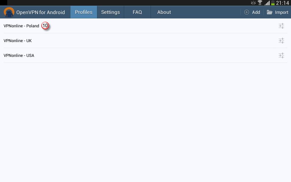 Android OpenVPN VPN