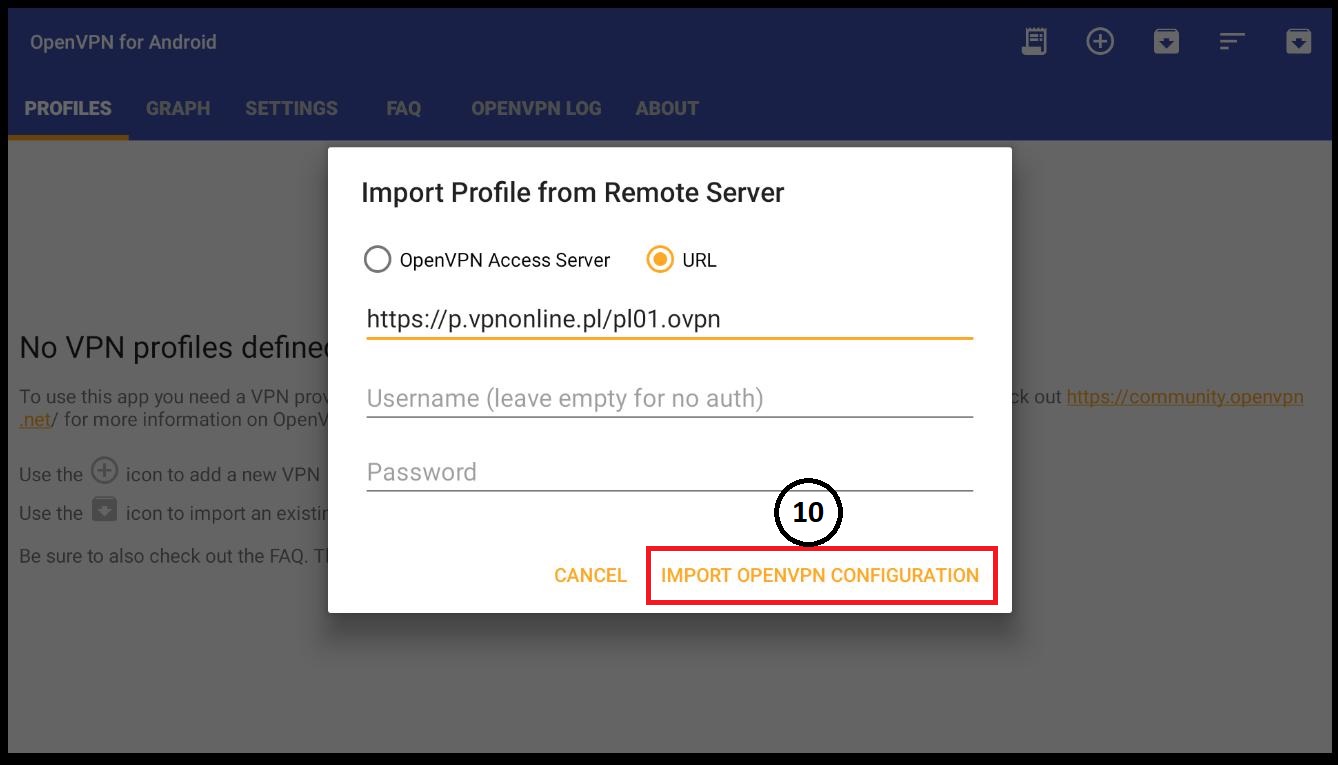 GoogleTV OpenVPN