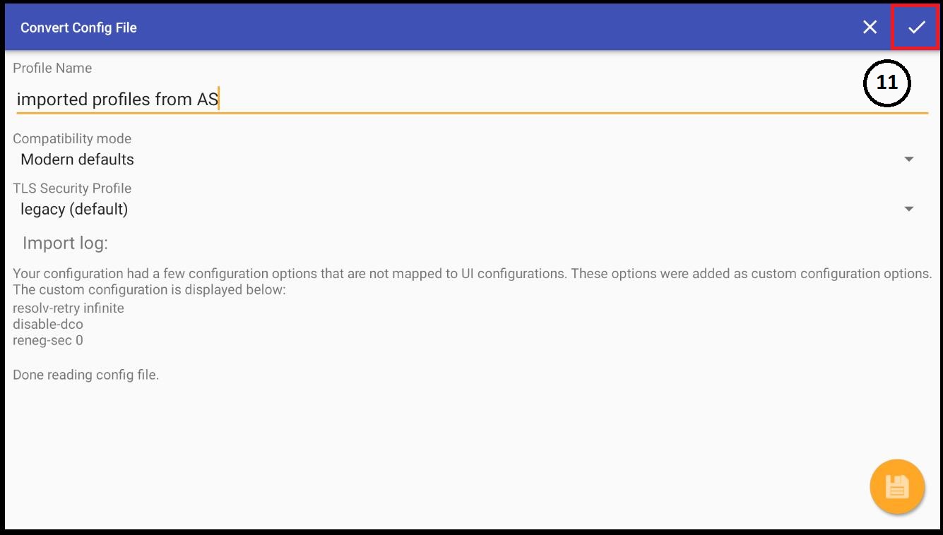GoogleTV OpenVPN