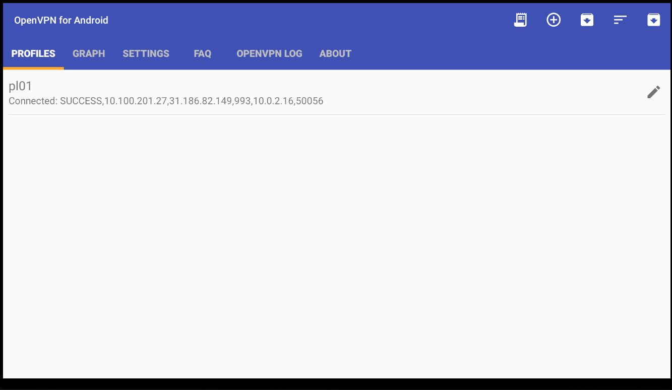 GoogleTV OpenVPN