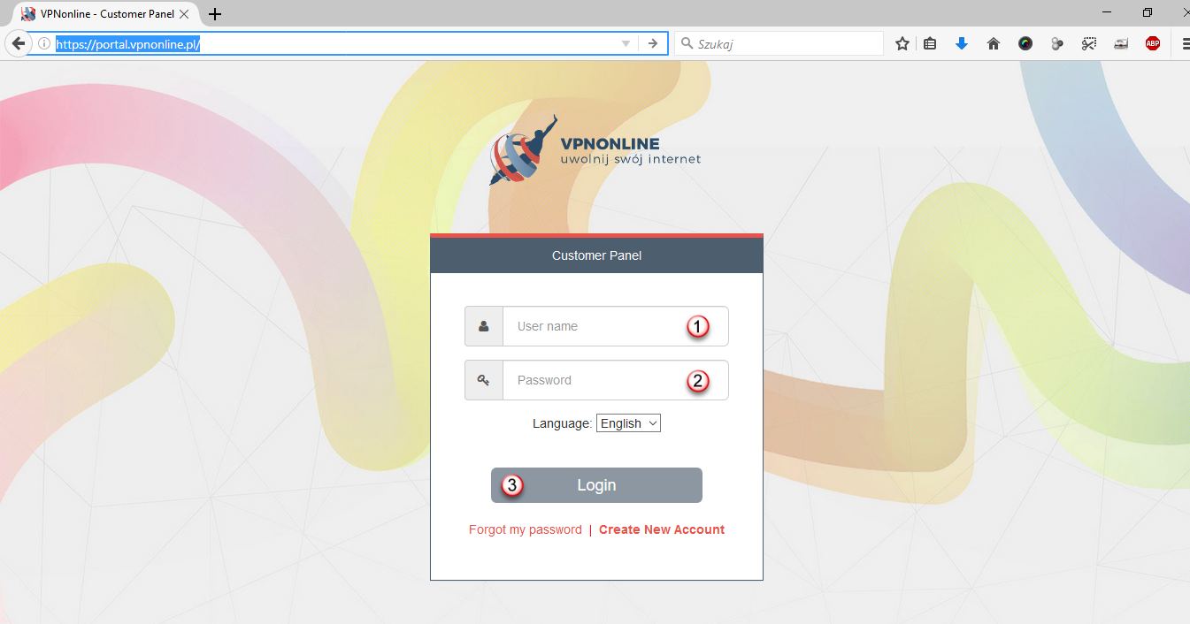 Activaiting VPN CODE
