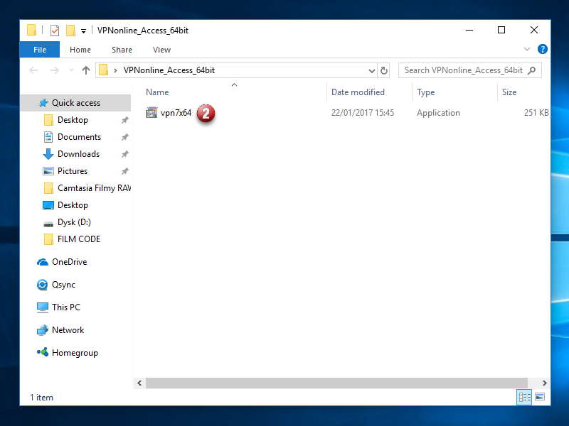 VPNonline Access application