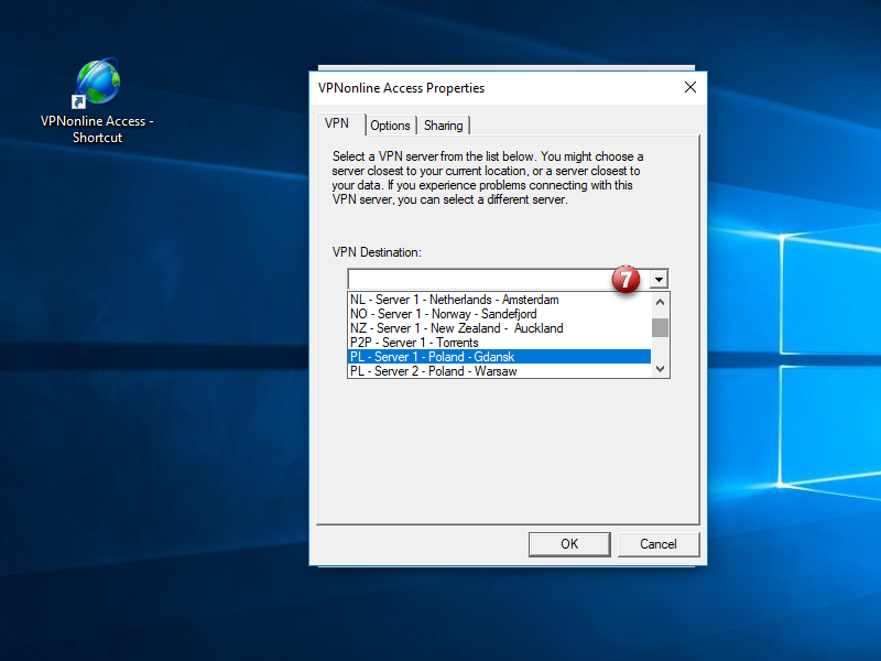VPNonline Access application
