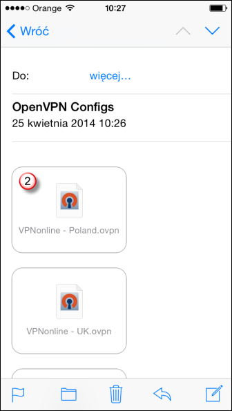 iPhone OpenVPN VPN